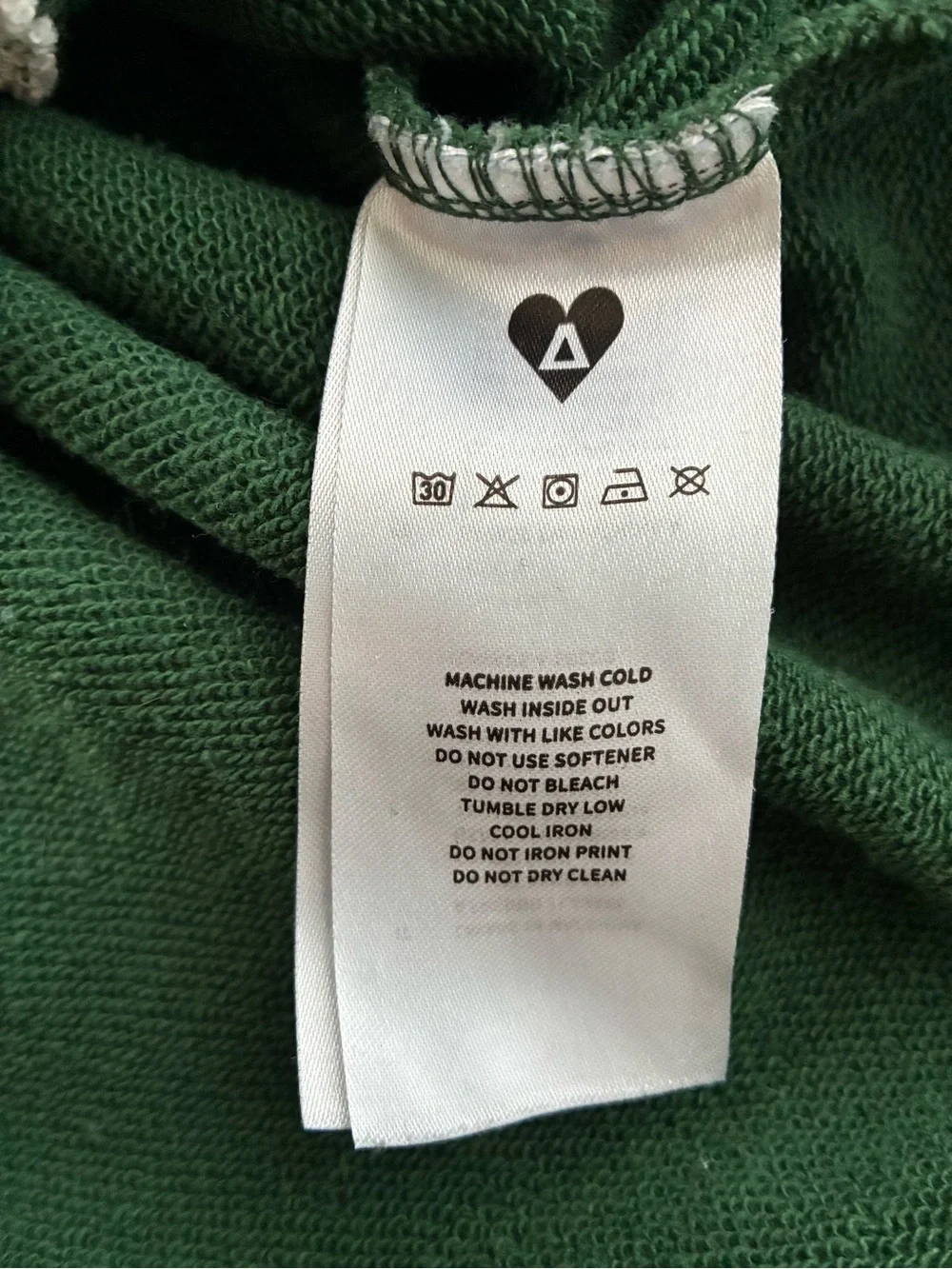 Aelfric Eden Sweater Men’s Large Green Pullover Sweatshirt